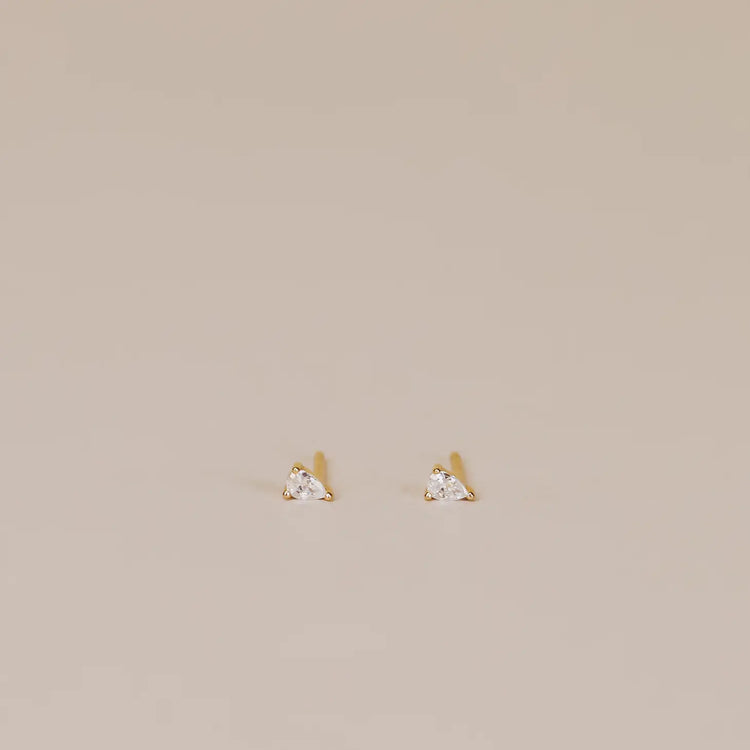 JaxKelly Teardrop - Clear CZ