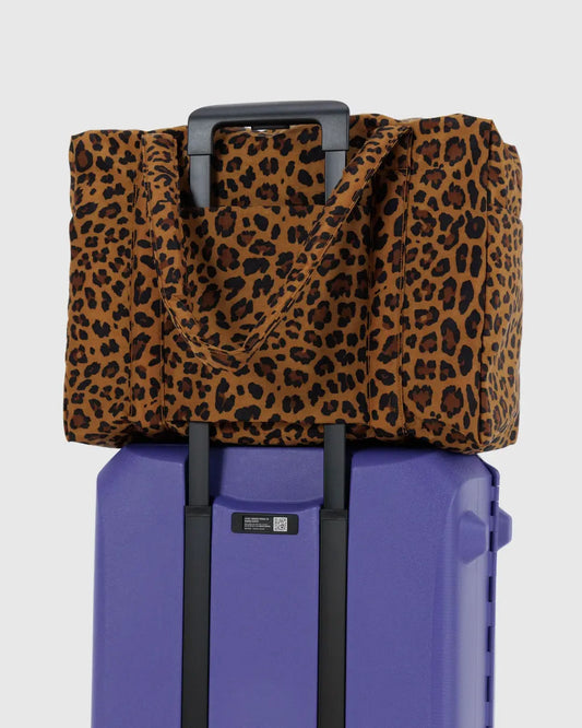 Baggu Cloud Carry-On Leopard