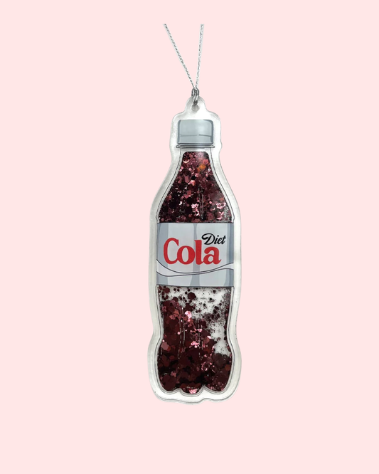 Diet Coke Sparkle Ornament