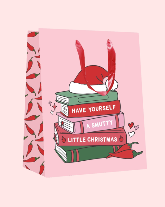 Smutty Little Christmas Romance Books Gift Bag