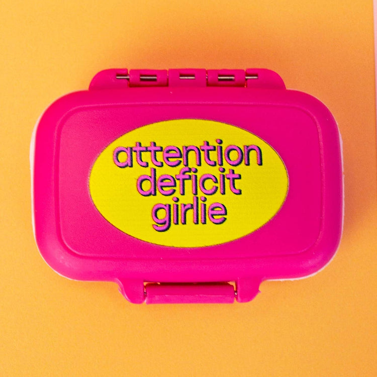 Attention Deficit Pill Case