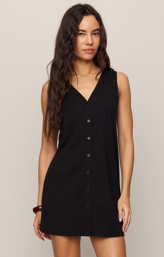 Z Supply Solace Mini Dress in True Black