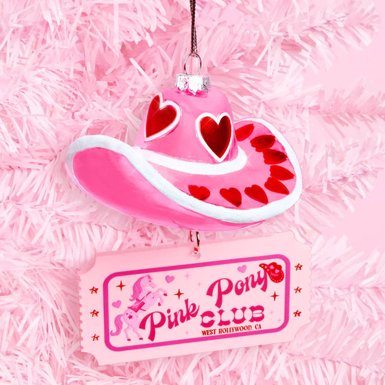 Pink Pony Club Ornament