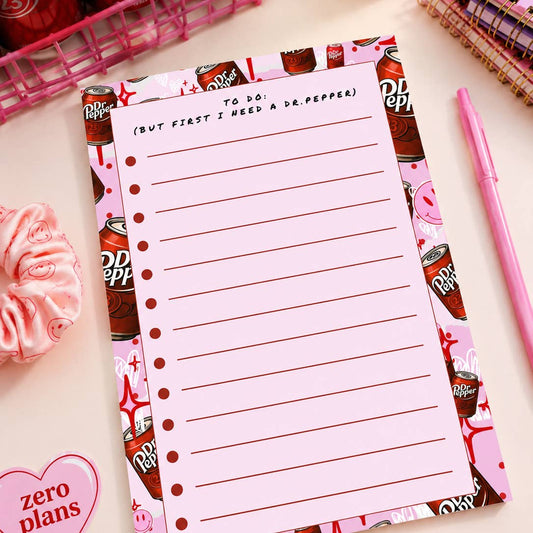Dr. Pepper To-Do Notepad