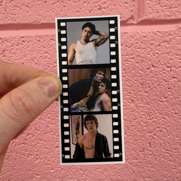 Hockey Boyfriends Film Strip Sticker