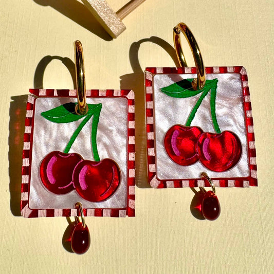 Cherry Bomb Earrings