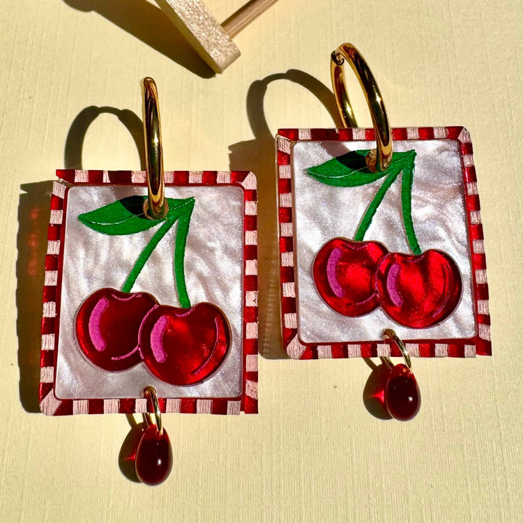 Cherry Bomb Earrings