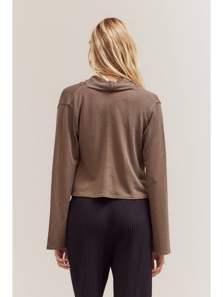 Cowl Neck Loose Fit Top