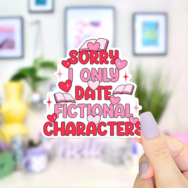 Only Date Fictional Characters Sticker