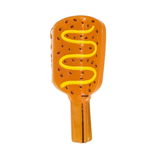 Mini Corn Dog Hair Claw Clip