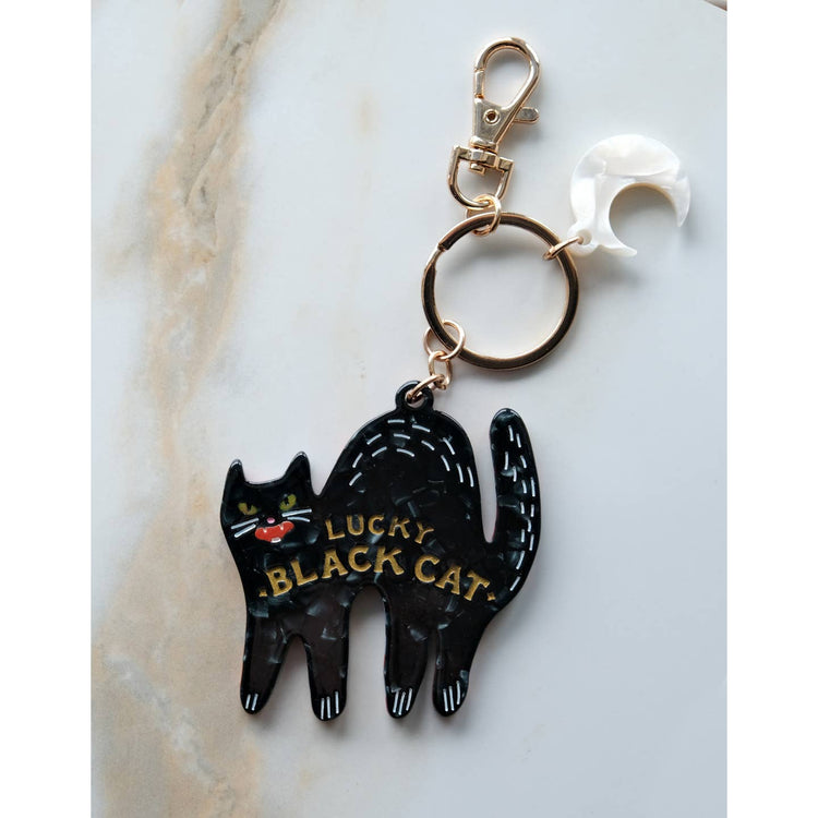 Black Cat Lucky Bag Charm