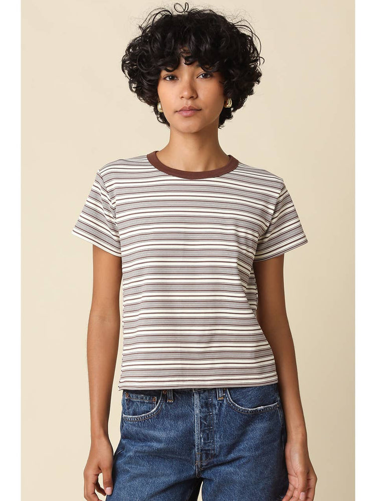 Mila Stripe Baby Tee