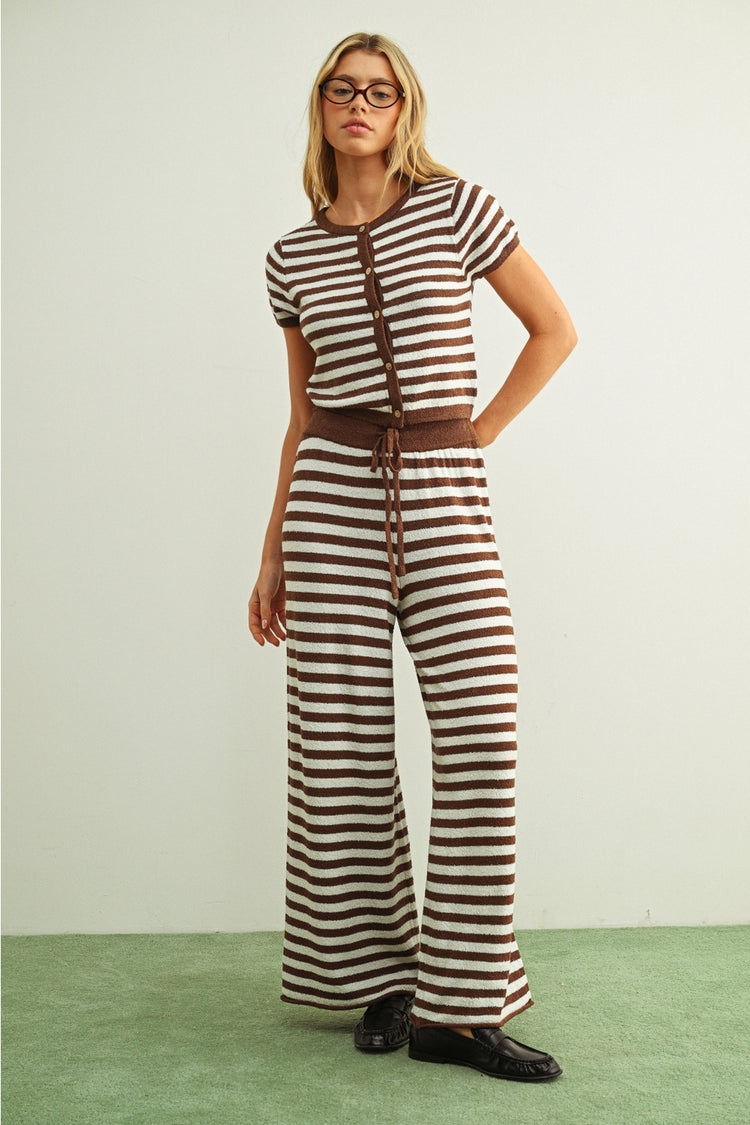 Striped Knit Pants