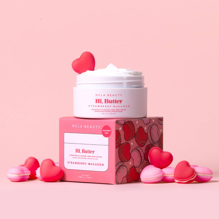 Hi, Butter Body Butter - Strawberry Macaron Discovery Size