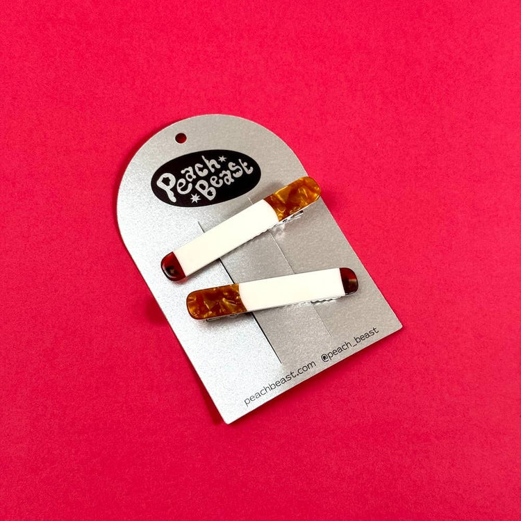 Cigarette Acetate Hair Clips