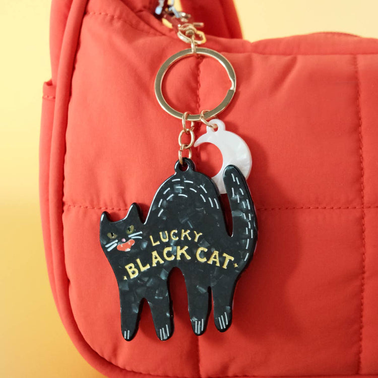 Black Cat Lucky Bag Charm