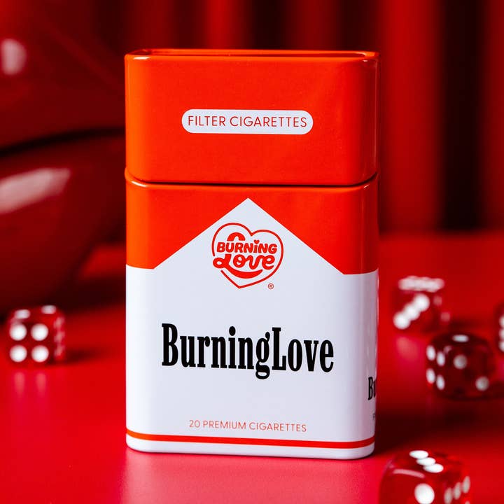 Burning Love Tin Cig Case