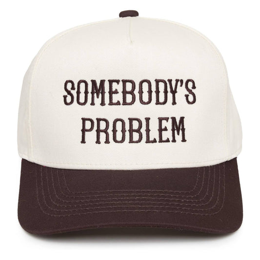 Somebody's Problem Embroidered Hats