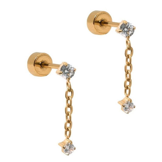 Holland Screwback Stud Earrings