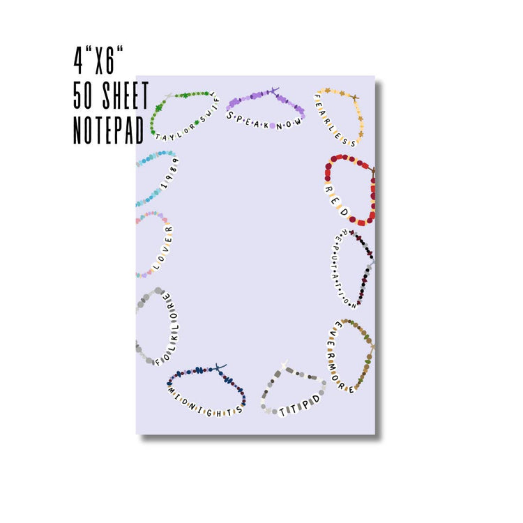 Friendship Bracelets Notepad