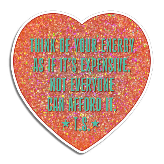 Energy Is Expensive Sticker