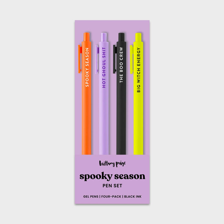 Spooky Season Halloween Pen Set