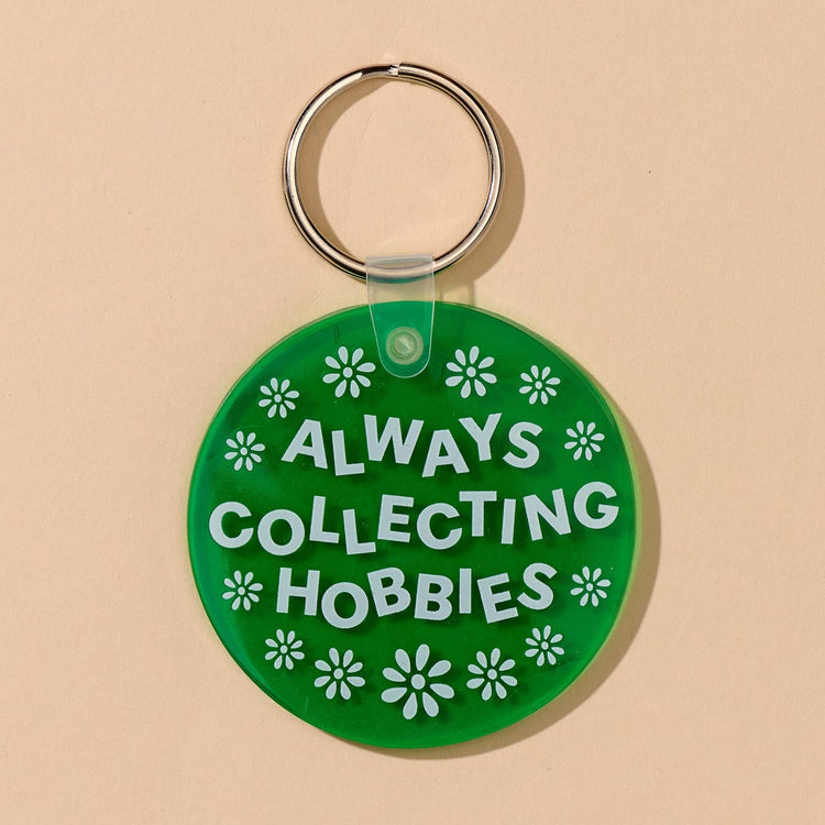 Collecting Hobbies Keychain