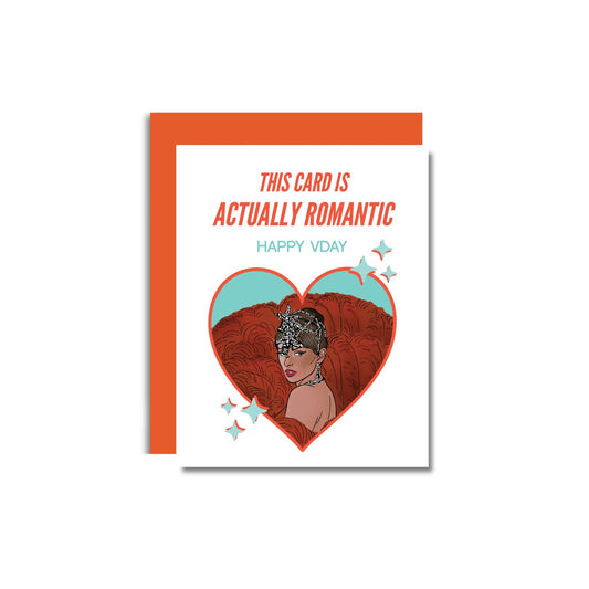 This Card Is Actually Romantic Taylor Valentines Day Greeting Card