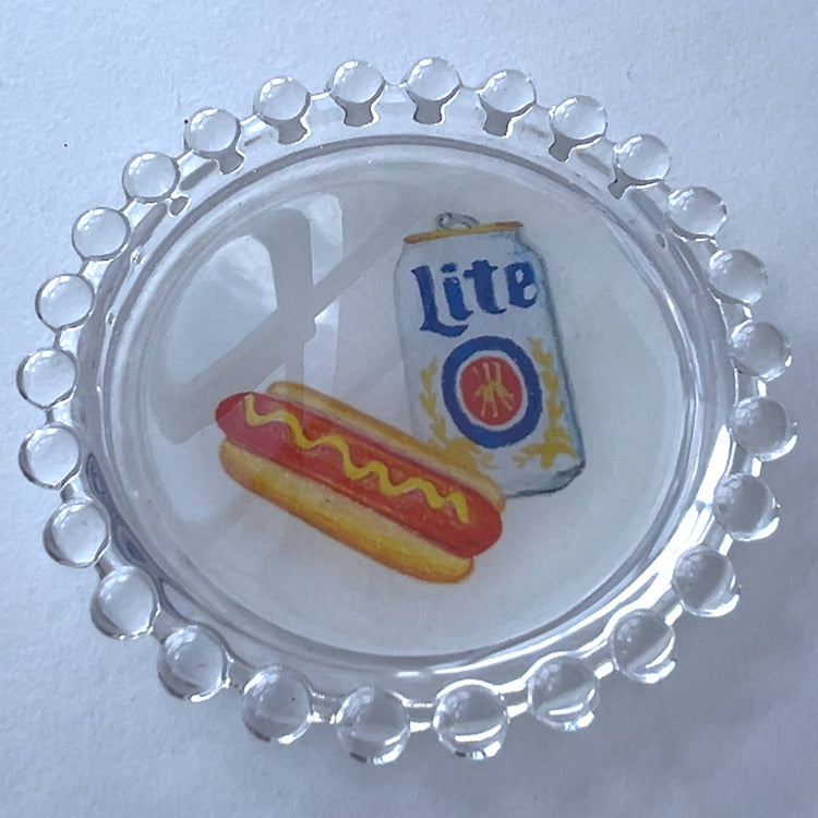 Hot Dog & Beer Trinket Dish