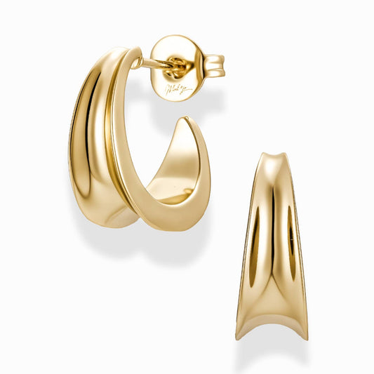 Mod + Jo Petite Valen Tapered Hoops