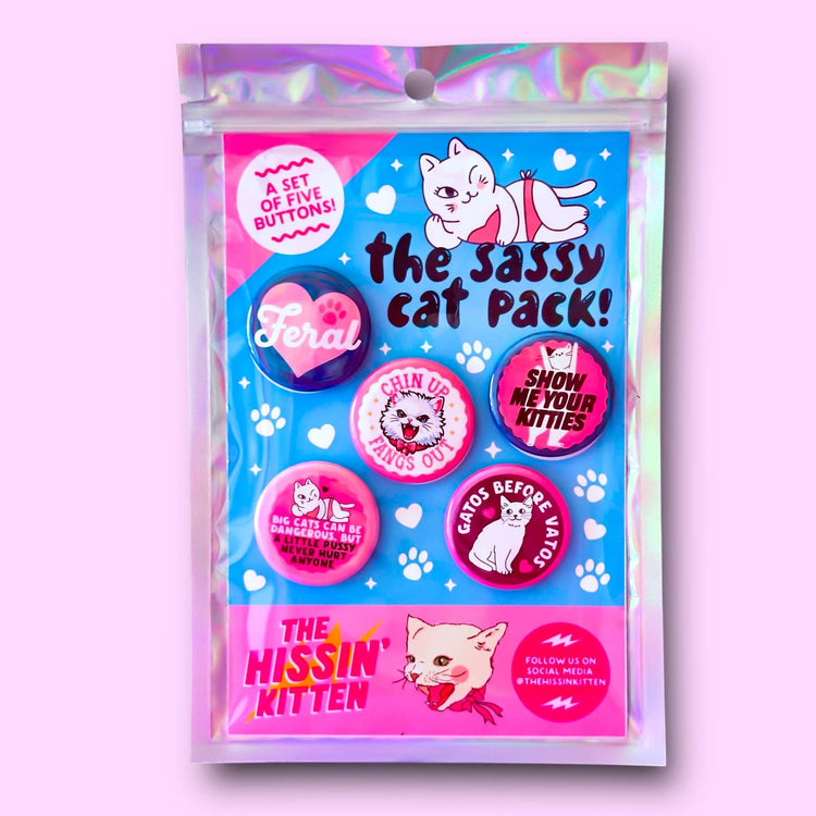 The Sassy Cat Magnet Pack