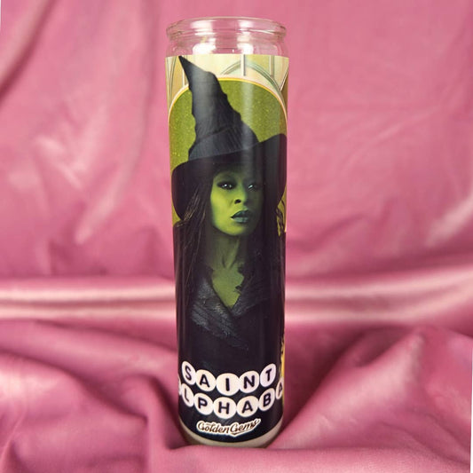 Saint Elphaba Prayer Candle