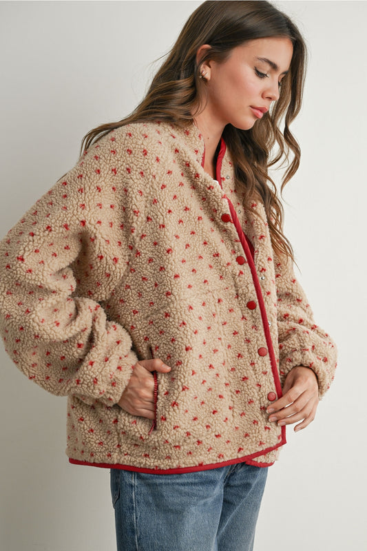 Fleece Puffer Jacket