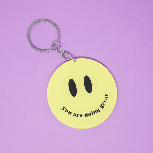 You Are Doing Great Keychain