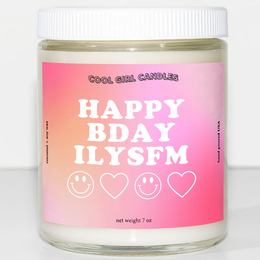 Happy Birthday ILYSFM Candle