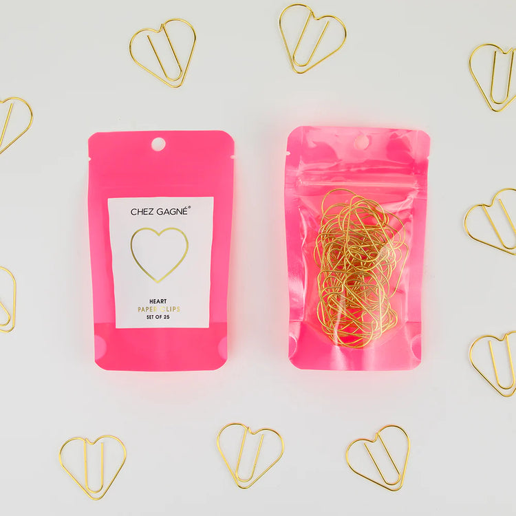 Heart Paper Clip Pack