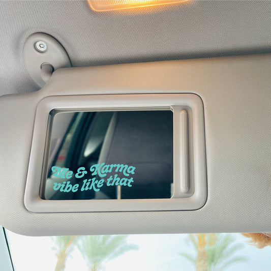 Karma Mirror/Window Cling