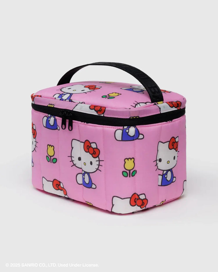 Baggu Puffy Lunch Bag in Hello Kitty Pink