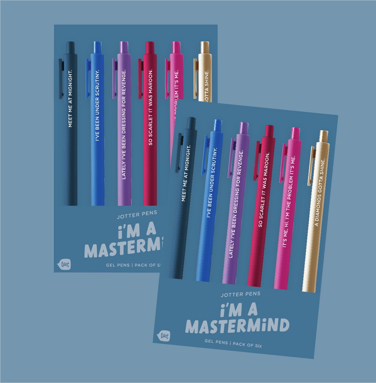 Swiftie Jotter Pack I'm a Mastermind