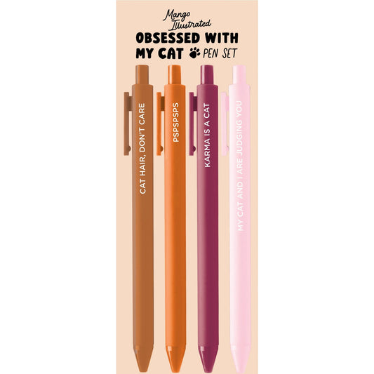 Obsessed With My Cat Pen set