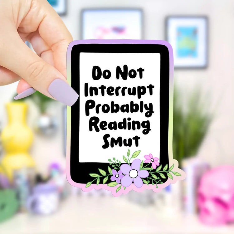 Do Not Interrupt Sticker