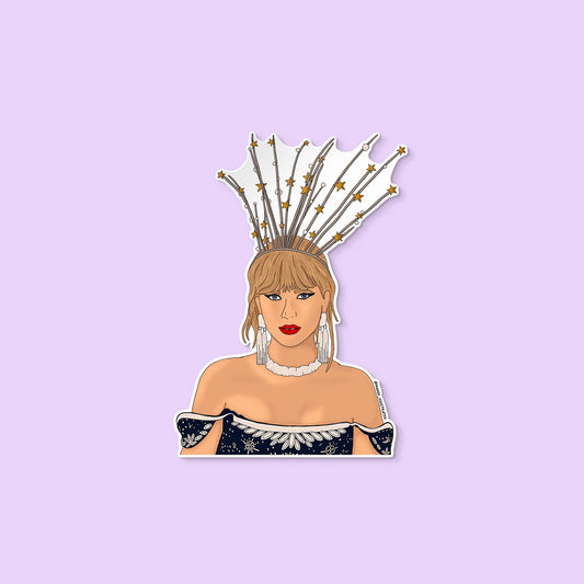 Queen Tay Sticker