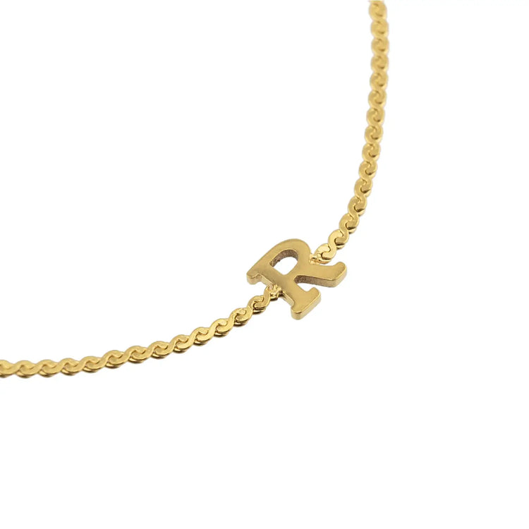 Dainty Love Initial Bracelet