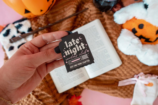 Late Night Readers Magnetic Bookmark