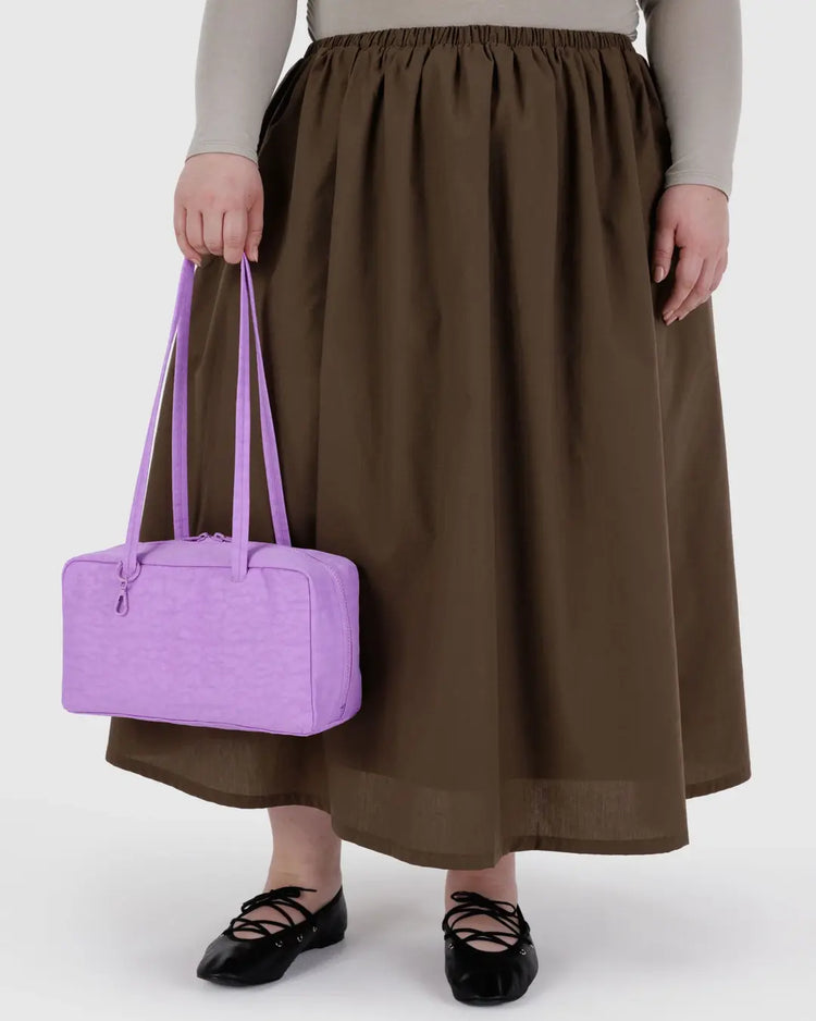 Baggu Nylon Bowler Bag in Rose