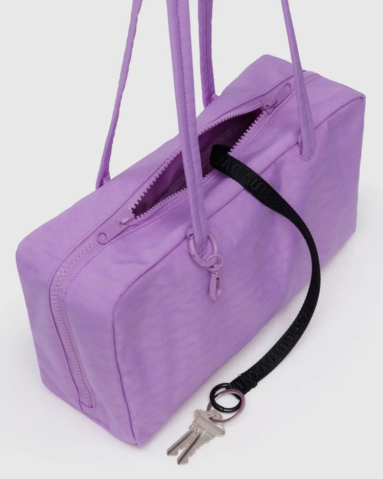Baggu Nylon Bowler Bag in Rose