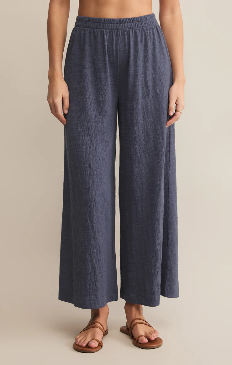 Z Supply Scout Textured Slub Pant in Worn Blue