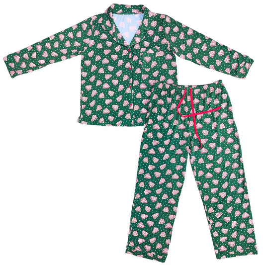 Tree Treats Women's Bamboo Pajama Set