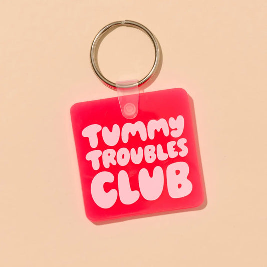 Tummy Troubles Keychain