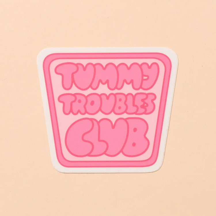 Tummy Troubles Sticker